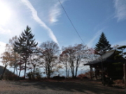 柏木博物館展望台からの空