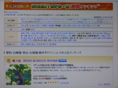 じゃらんランキング