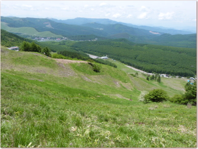 東急トレッキングコースからの眺望